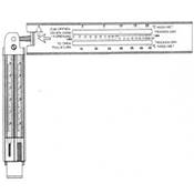 Psychromètre fronde de poche