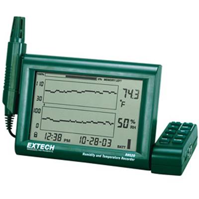 RH520 - Enregistreur Température / Humidité avec grand écran LCD graphique