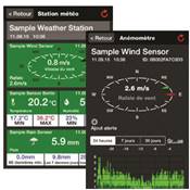 Anémomètre-girouette pour Weatherhub