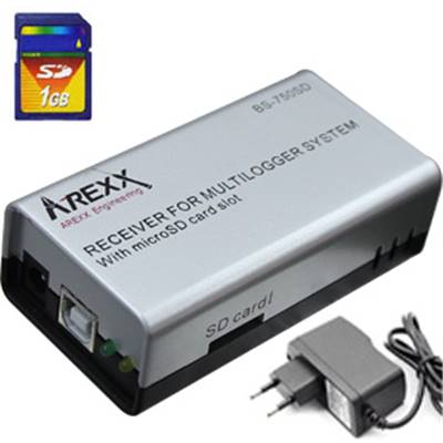 Récepteur/enregistreur Multilog USB avec carte SD