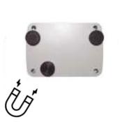 Kit de fixation magntique pour afficheur
